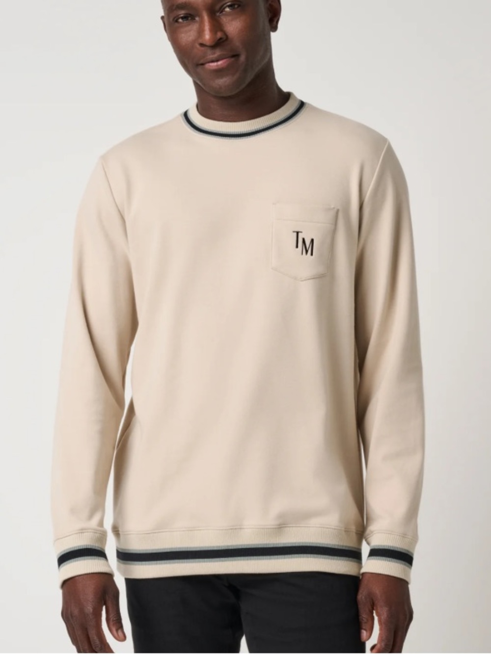Travis Mathew Cloud Precision Crewneck Sweatshirt NWT